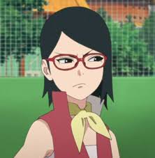 Sarada Uchiha Boruto Naruto Next Generations Animasi