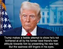 I think he can't afford hair color anymore lol 😂