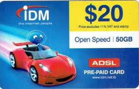 Get reliable home phone service without added fees, dropped calls, or poor connections. Functional Card Idm Adsl Open Speed 50gb Internet Access Lebanon Inconet Data Management Col Lb Idm 028