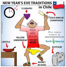 New Year S Eve Traditions In Chile New Years Eve Traditions Newyear New Years Traditions