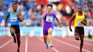 Learn more about sprinting workouts for the 100m dash here. Two In 1 42 Billion Su Bingtian On The Race To Become China S Fastest Man