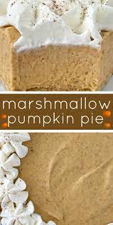 No Bake Marshmallow Pumpkin Pie No Bake Pumpkin Pie Pumpkin Recipes No Bake Pumpkin Pie With Marshmallows I Pumpkin Baking Recipes Baked Pumpkin Desserts