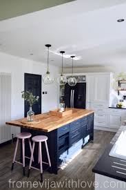 Whether it's a quick supper, a cup of tea, or a feast for the whole family, the order of the day is always a kitchen that works hard, looks beautiful, and feels welcoming. Before After Our Diy Kitchen Renovation Reveal From Evija With Love