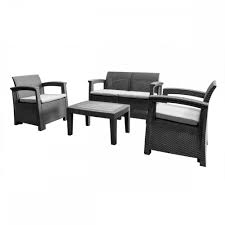 Available with 0% finance, shop online now. Ashby 4 Seater Grey Rattan Garden Furniture Set Garden Camping