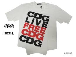 楽天市場】☆メンズサイズ☆CDG COMME des GARCONS（シーディージー コムデギャルソン）LIVE FREE『C.L.F.C.C.  TEE』 【Mens】【Tシャツ】【ホワイト】【18AW】【新品】【日本製】【捻れデザイン、変形Tシャツ】 : Brand Select Shop  ABISM