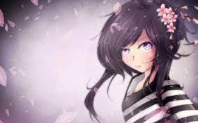 Find the best anime wallpapers for laptop on getwallpapers. Purple Anime Girl Wallpapers 4k Hd Purple Anime Girl Backgrounds On Wallpaperbat
