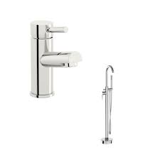 Orchard Eden Basin And Freestanding Bath Tap Pack Freestanding Bath Taps Shower Taps Bath Taps