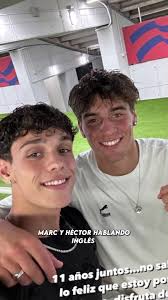 Marc Guiu and Hector Fort