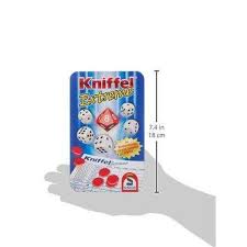Kniffelblock schmidt spiele extra groß. Schmidt Spiele 51296 Kniffel Extreme Bring Mich Mit Spiel In Metalldos Spar King