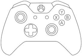 Xbox One Controller Template By Thewolfbunny Xbox One Controller Xbox Valentines Xbox Party