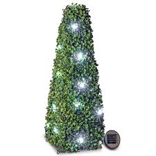 Maybe you would like to learn more about one of these? 60cm Solar Led Artificial Topiary Tree By Primrose The Buxus Obelisk 36 99