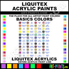 Liquitex Basics Acrylic Paint Colors Liquitex Basics Paint