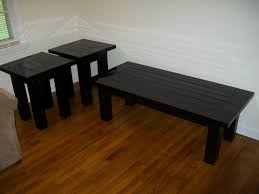 Black Farmhouse Coffee Table And End Table Set Coffee Table Farmhouse End Table Sets Coffee Table