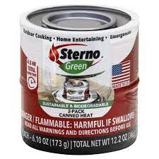 Close the lid of the sterno holder cup until ready for use. Product Details Publix Super Markets