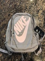 Nike Hayward Futura M 2 0 Backpack Bookbag Grey Light Pink Casual Ba5217 027 Nike Backpackbookbag Nike Backpack Nike School Backpacks Stylish Backpacks