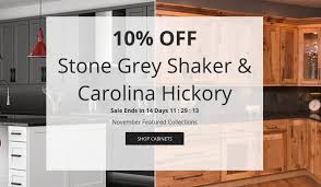 Unlike 99% of other rta kitchen cabinet stores 75% of our custom kitchen cabinet components are cut in the usa! Rta Cabinet Store On Twitter Only Two More Weeks Left To Save 10 On Our Cabinets Of The Month Stone Grey Shaker And Carolina Hickory Shop Now Https T Co Kk2miydsnf Https T Co Tu2opo0wyx