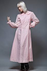Prairie Maxi Robe Col Claudine Vintage Des Par Shoprabbithole Pink Maxi Dress Maxi Dress Dresses