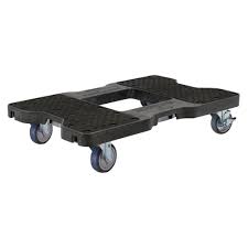 Snap Loc 1200 Lbs Capacity Professional E Track Dolly In Black Steel Frame Steel Bar Floors More
