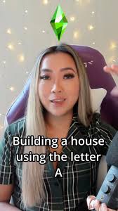 The Sims 4 Alphabet Build Challenge aka trying to build the best floor plan  in each letter of the alphabet! Let’s start with the letter A and make it  Ashley-themed ☺️ Which letter do you think will be ...