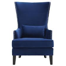 Jacinto Wingback Chair High Back Accent Chairs Velvet Wingback Chair Wingback Chair