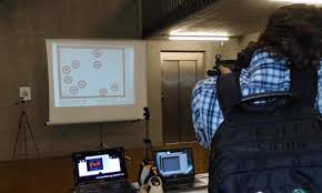 It is as easy as it sounds, but if you want you can see how to do it in this video, from youtuber gamindan Open Source Laser Shooting Simulator Hackaday