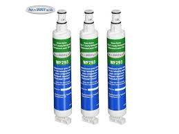Chlorine & sediment will be reduced for up to six months after a quick installation. Replacement Aqua Fresh Water Filter Cartridge For Whirlpool 4396701 6701 Wf293 3 Pack Aquafresh Newegg Com