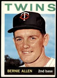 Amazon.com: 1964 Topps # 455 Bernie Allen Minnesota Twins (Baseball Card)  VG/EX Twins : Collectibles & Fine Art