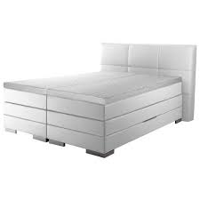 Boxspringbetten online kaufen xxxlutz.de boxspring in 140x200, 180x200,… individuelle härtegrade verschieden designs wählbar jetzt bestellen! Livetastic Boxspringbett Prinz Lederlook Mit Bettkasten In Weiss