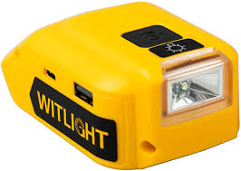 The dewalt battery adapter has as many as approximately 40 different portable instruments that are considering that the dewalt battery adapter variety is 18v to 20v, it allows the user to vary the. Amazon Com Power Source Charger Battery Adapter For Dewalt Battery With 1 Usb C And 1 Usb Dc Port Led Work Light Dcb090 Adapter For Dewalt 18v 20v Max Xr Lithium