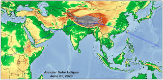 June 10, 2021 annular solar eclipse eclipse information path map 3d path globe live stream the annular phase of this solar eclipse was visible from parts of russia, greenland, and northern canada. Annular Solar Eclipse June 21 2020 Eclipsophile