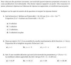 Dans quelques semaines, l'épreuve de maths pour le bac général et techno 2018. Correction De Bac Es L Spe Et Obligatoire Antilles Guyane 2018