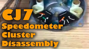 2000 grand am engine diagram; Jeep Cj7 Speedometer Cluster Disassembly Youtube