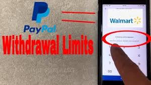 locations, fees, withdrawal limits, denominations + more. Withdraw Paypal Money At Walmart Limits Youtube