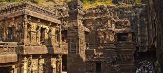 One of india's greatest monuments, this astonishing temple, carved from solid rock, was built by king krishna i in ad 760 to represent mt kailasa (kailash), shiva's himalayan abode. Ellora S Kailasa Temple Built From The Top