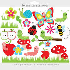 Cute Bugs Clipart Bugs Clip Art Caterpillar Worm Ladybug Lady Bug Butterfly Snail Insects Insect Apple Mu Clip Art Freebies Clip Art Insect Clipart