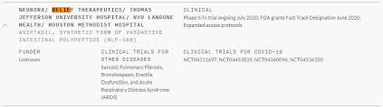 Die relief therapeutics holding ag (vormals therametrics holding ag) entstand nach der fusion im juni 2016 zwischen der relief therapeutics sa und der therametrics holding ag. Relief Therapeutics Covid Treatment For Emergencies Otcmkts Rlftf Seeking Alpha