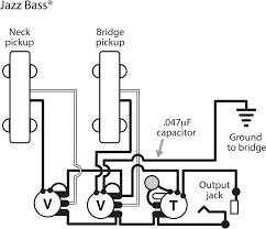 The following wiring diagrams have been developed by members of our pit bull guitars community forum and represent just one way to wire your guitar. Wiring For Jazz Bass Stewmac Com