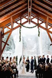 Grace897 Winter Wedding Ceremonies Snow Wedding Outdoor Winter Wedding