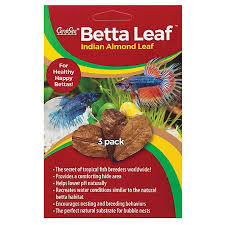 Caribsea Betta Leaf Betta Fish Tank Accessories Wild Bird Food
