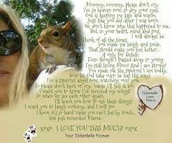 Tinkerbell Rainbow Bridge Keep Me Safe Squirrel