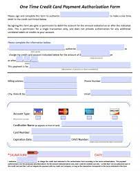 Credit card issuers like capital one and citibank generate completely new virtual card numbers for you every time you request one. 1 Time Credit Card Payment Authorization Form Authorization Forms