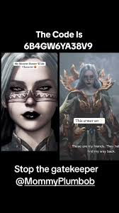 #duet with @Mommy Plumbob @Mommy Plumbob was gate keeping the code, so here  it is! 6B4GW6YA38V9 The Code, note I did take the liberty to change the  tattoo for the cracked looking scar option cause ...