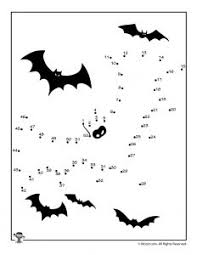 Connect the dots form 1 to 35 and create a ghost! Halloween Dot To Dots Printables Woo Jr Kids Activities