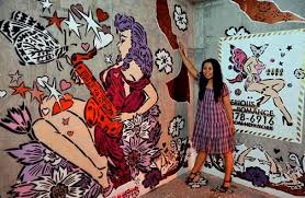 Lady Aiko Pop Art Mural Africa Art Urban Street Art Art