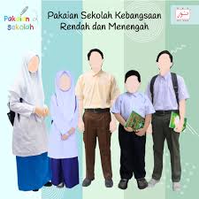 Baju kurung is a traditional malay costume which loosely translated as enclosed dress. Baju Kurung Sekolah I Nur Rangkaian Pakaian Muslim