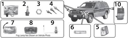 jeep grand cherokee zj lighting parts 93 98 quadratec