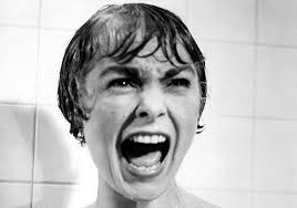 Who saw Psycho in the theater and whom did it scare?