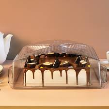 Boleira Retangular Premium de Plástico Transparente