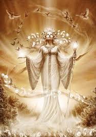 Lada The Slavic Goddess Of Love Beauty Marriage Spring And Is Also Known As The Lady Of The Flowers Goddess Of Love Slavic Goddess Goddess Art