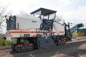 How does an asphalt milling machine work? Work Road Milling Machine For Removing Asphalt Stock Photo Picture And Royalty Free Image Image 55509961